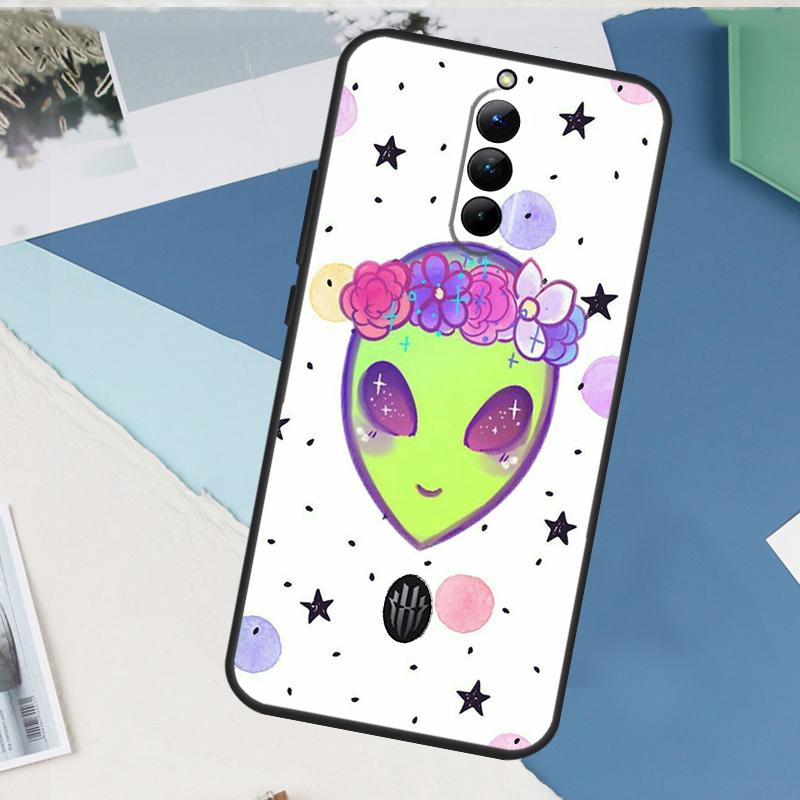 Alien Kawaii Art Case For ZTE Nubia Red Magic 9 10 11 8 8S 9S 10S Pro Plus 6 7 6S 7S Pro 5G 6R 10 Air Cover