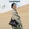 В наличии: Сумка-хобо Songmont YAMASHITA YU в стиле Мацу - Новая сумка через плечо/на плечо из растительно-дубленой коровьей кожи.