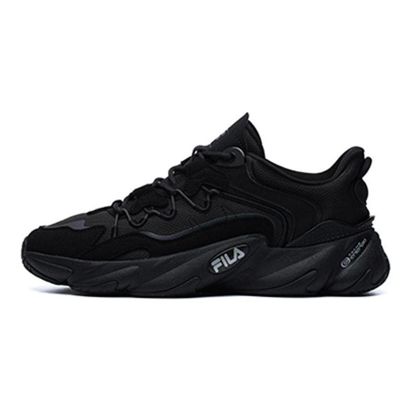 Fila Кроссовки мужские Heritage Series в стиле ретро, с цветными блоками, низкие, для бега, черно-фиолетовые F12M141105FBK