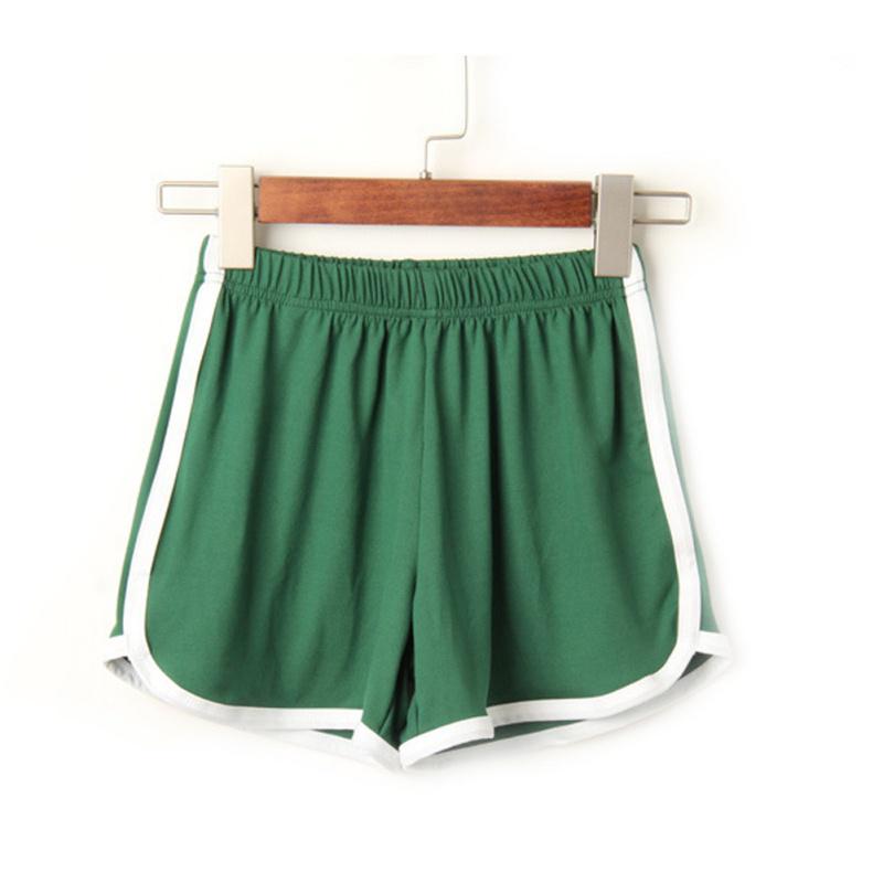 Casual Women Short Pants All-match Loose Solid Soft Cotton Casual Stretch Shorts