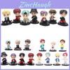 Очаровательный набор из 7 мини-фигурок Bts Tinytan с изображением Dynamite Bangtan Boys Для подарка и коллекции
