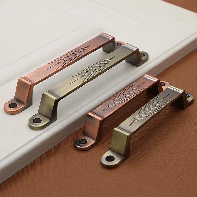 Classical European Antique Zinc Alloy Exposed Handle for Cabinet and Sliding Doors