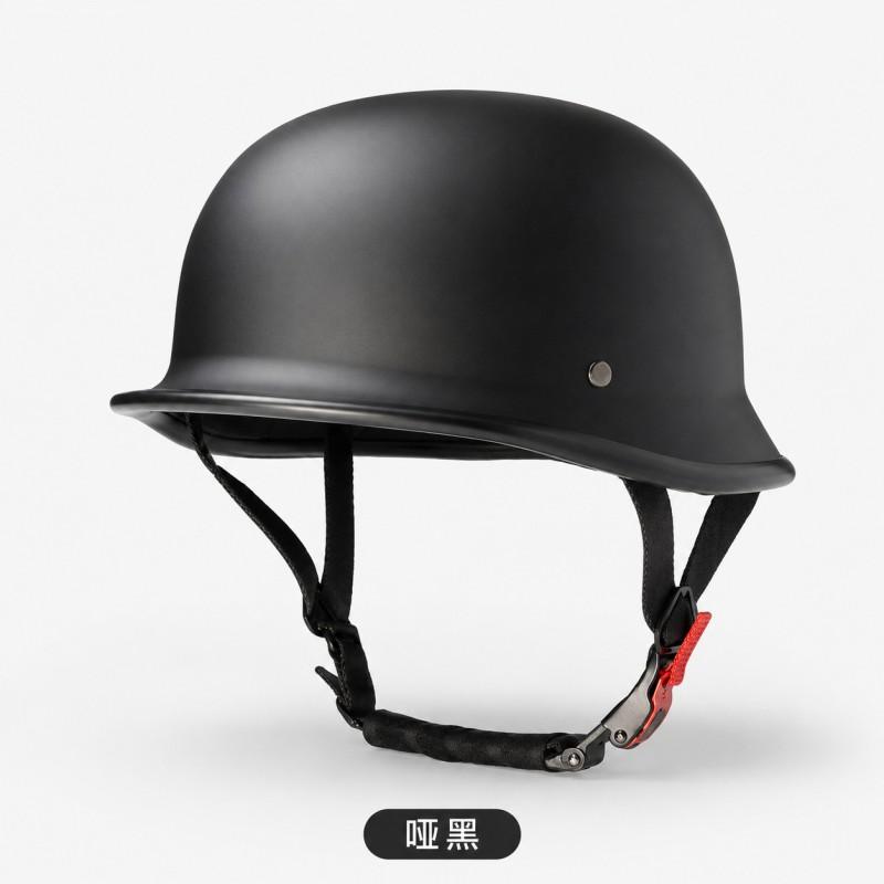 Vintage-Style Half Helmet Motorcycle Scooter ATV Electric Bike Riding With 3C Certification ABS Shell
