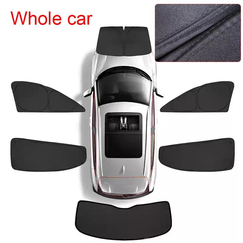 Car Black Windows Privacy Sunshade For Great Wall TANK 300 2022-2026 Auto Anti-UV Heat Insulation Protect Cover Accessories