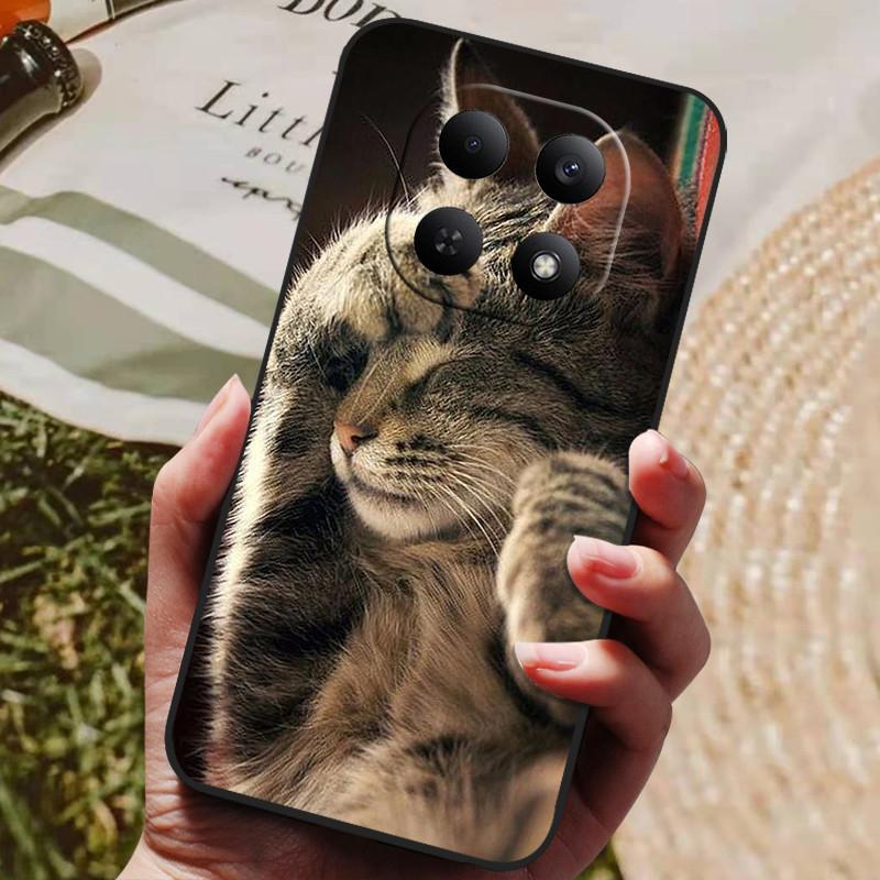 Для Xiaomi Redmi Note 15 4G Глобальный Чехол Обложка Funda Роскошный ТПУ Ударопрочный Мультяшный Силиконовый Чехол для Телефона Для Redmi Note15 4G Coque