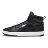 Puma Мягкие Удобные Кроссовки Хайтопы с Круглым Носком Унисекс Кроссовки Черные 392333-02