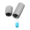 Titaniums Waterproofs Pills Box Light Weight Pocket Pills Case Small Medicine Bottles Container for Outdoor Travel