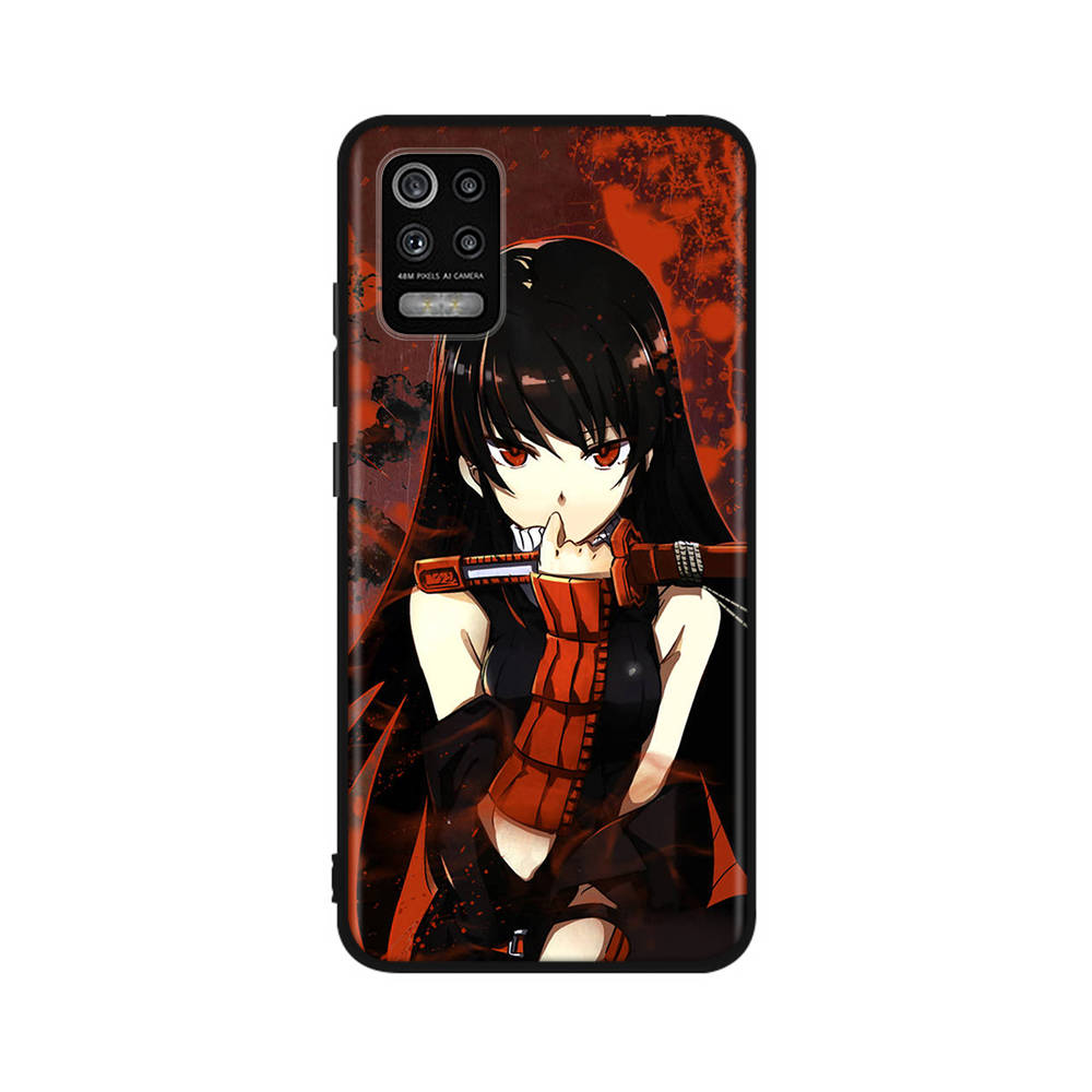 Чехол DT50 Akame Ga Kill для Xiaomi Poco X6 X4 M5 M6 F5 F6 C65 C55 C50 C51 C40 Redmi Note 7 8 14C A3X 13C 12C 11 10A 9C Pro, черный мягкий чехол