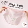 Audiffren Women's Cotton High-Cut Sport Briefs