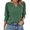 Summer Fashion Women Solid Casual Loose Blouses Vintage Oversized Shirts Elegant Youth Female Tops