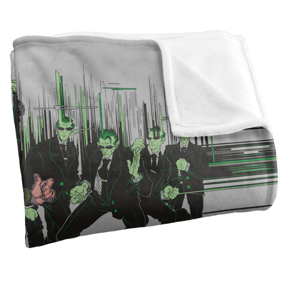 Matrix I Know Kung Fu Silky Supersoft Blanket