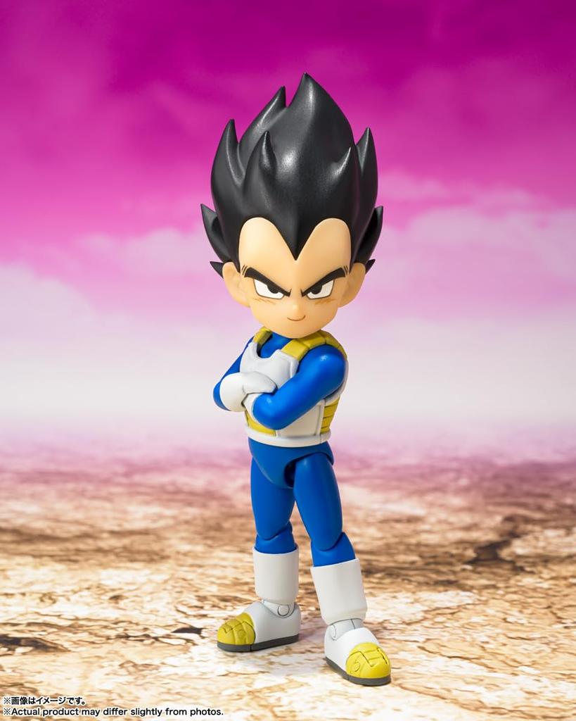 TAMASHII NATIONS Dragon Ball DAIMA Веджета 70 мм ПВХ ABC Окрашенная Подвижная Фигурка S.H.Figuarts (Мини) -DAIMA- Приблизительно. &
