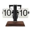 Flip Desk Clock Retro Vintage Mechanical Auto Flip Table Decor 12h for Home Living Room Study Room