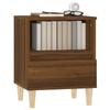 Nightstand Brown Oak Effect 40 x 35 x 50 cm