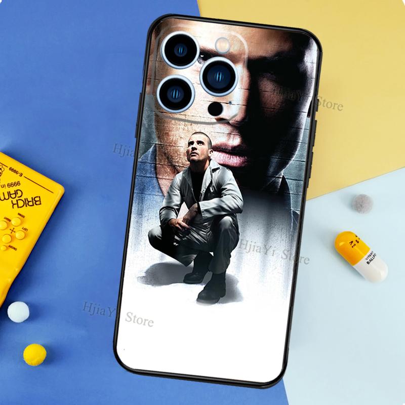 Prison Break Cases For iPhone 12 13 Pro X XS XR Plus 11 14 15 16 Pro Max Funda Coque Capa Full Cover