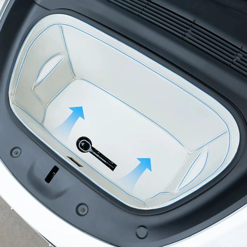 Frunk Storage Mat Frunk Mat Auto Interior Decoration Modification Accessories Supplies Tools For Tesla New Model Y 2021-2025