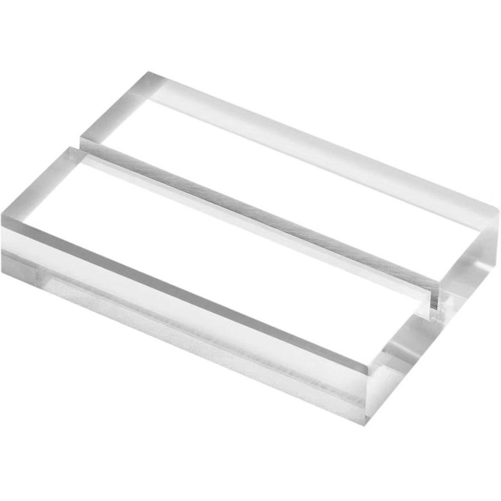 Blank Acrylic Stand Clear Table Number Stands Place Card Holder  Anniversary Celebration