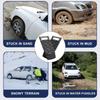 Траки для бездорожья Рампа Лестница Коврик для сцепления автомобильных шин 1/2 шт. Противоскользящие кошки Инструмент для быстрой эвакуации для снега льда грязи песка