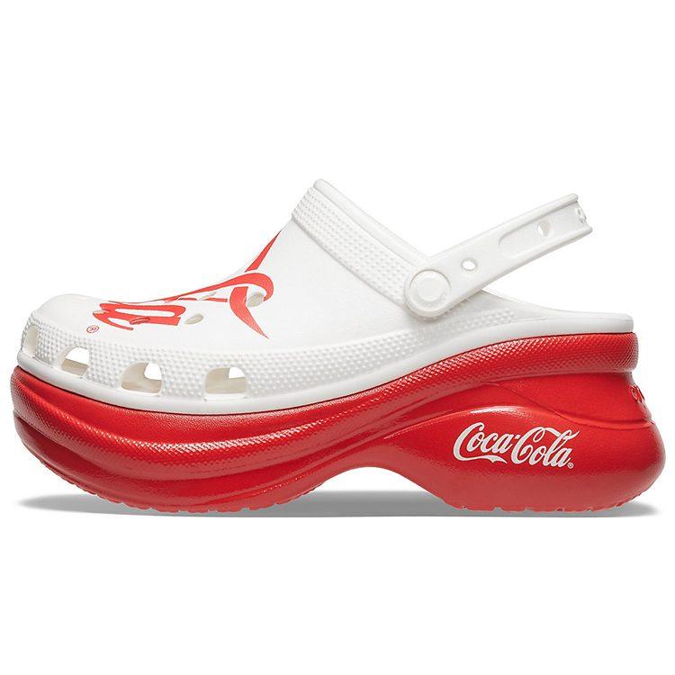 Crocs X Coca Cola Classic Кроксы Кит EVA Кроксы Женские Белый Красный 207234-119