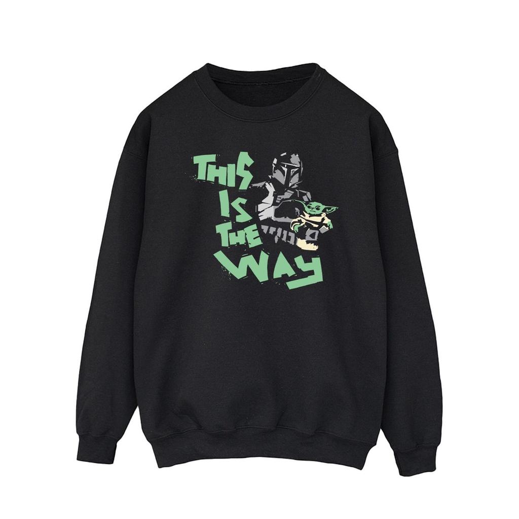 Star Wars Mens The Mandalorian This Is The Way Duo Sweatshirt