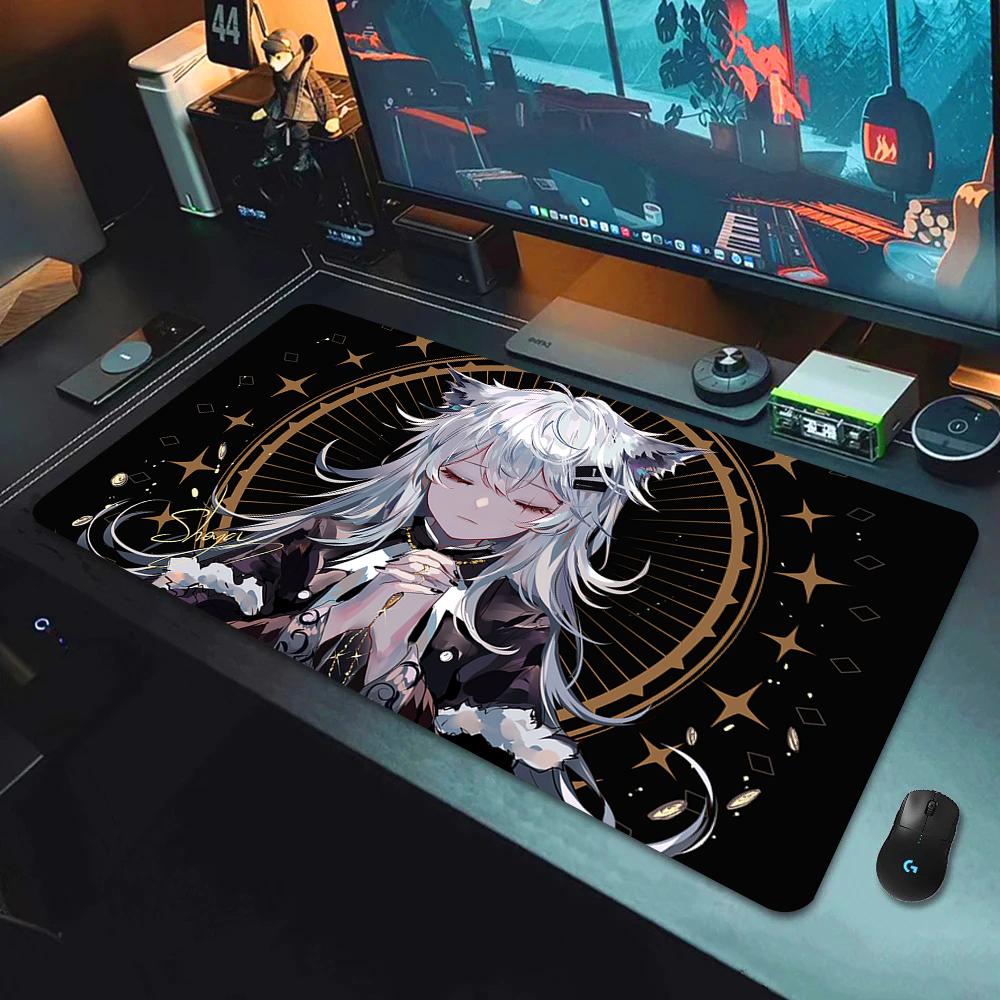 Аниме Arknights Горячая распродажа Коврик для мыши Аниме-девушка Нескользящий Игровой коврик для мыши Премиум-коврик для мыши Клавиатурные коврики Многим нравится
