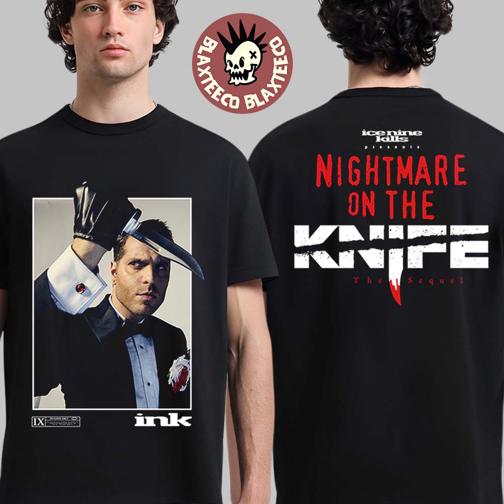 Ice Nine Kills Night Mare On The Knife Part 2 Merch Psycho’s Only Slice Nine Kills T-Shirt