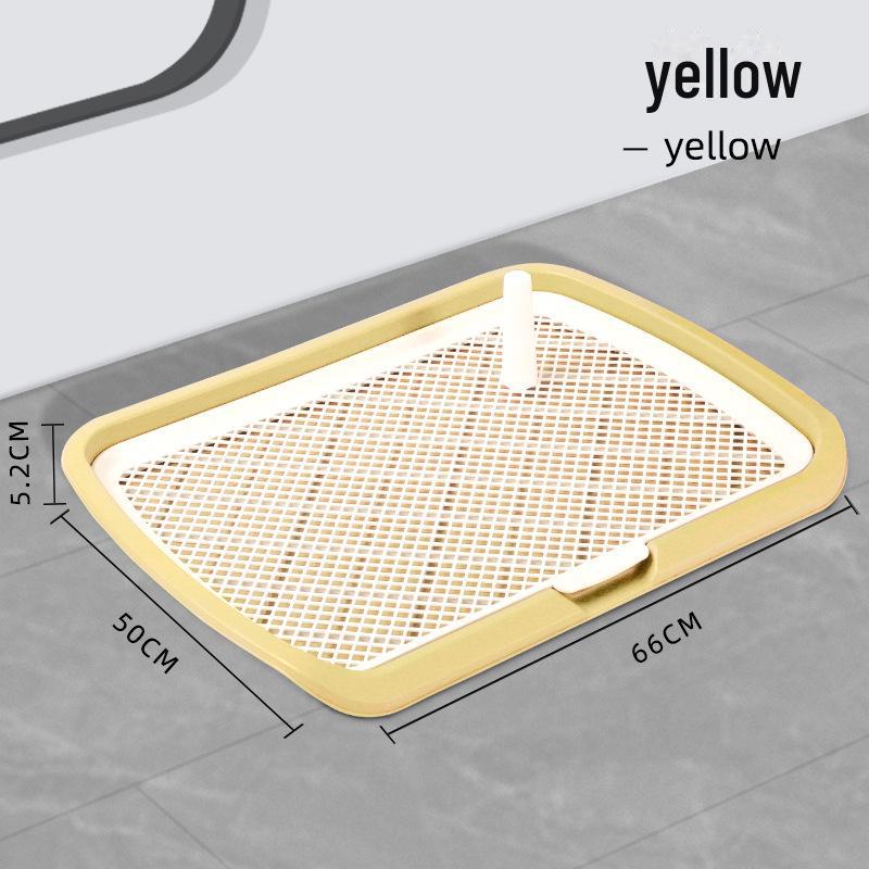 Очень большой плоский туалет для собак с колоннами — без брызг, легко чистится для собак всех размеров