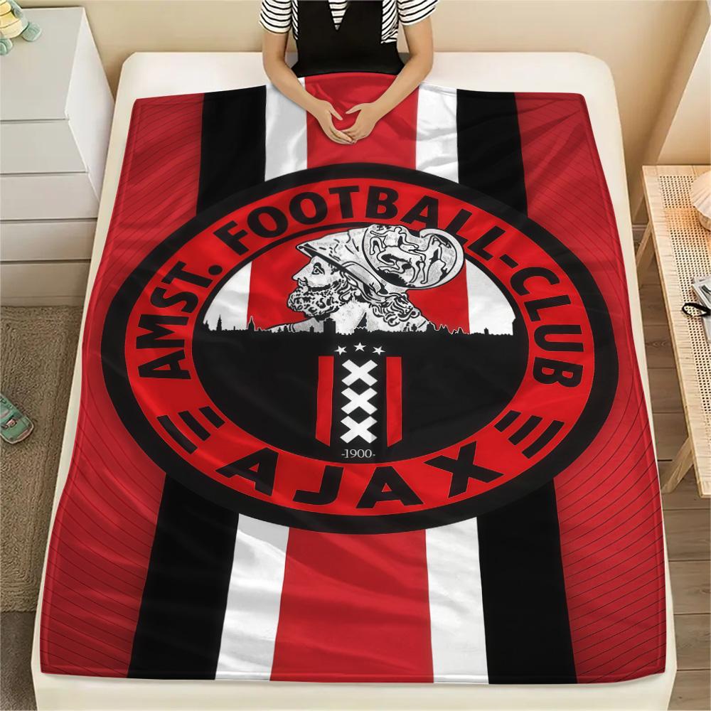 AFC Ajax FlAannel Blanket, High quality Comfortable for All Seasons, Home Decor, Warmth and Comfort