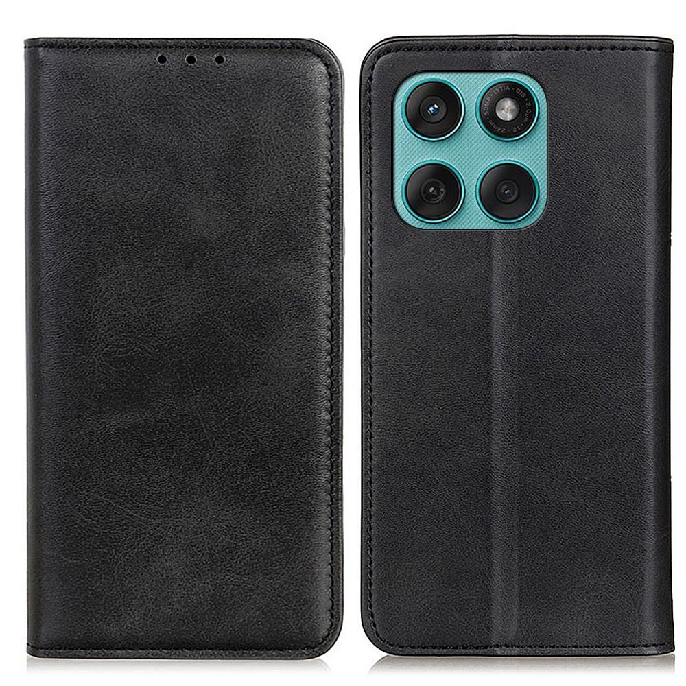 Для Motorola Edge 60 5G/60 Fusion 5G Чехол из спилковой кожи Книжка-кошелек Чехол для телефона