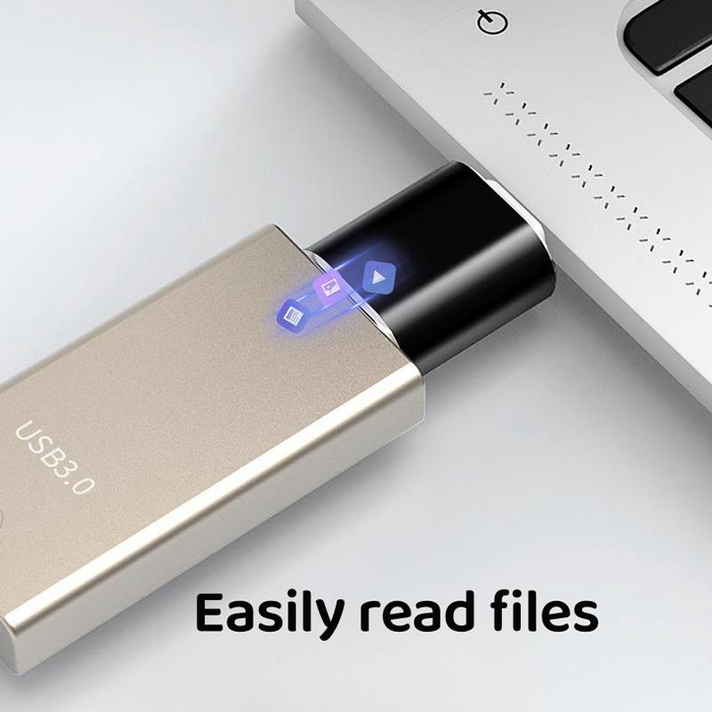 Адаптер USB C на USB 3.0 OTG Конвертер Type C для MacBook Pro/Air Xiaomi Huawei Samsung Считыватель флеш-накопителей Передача данных Телефон