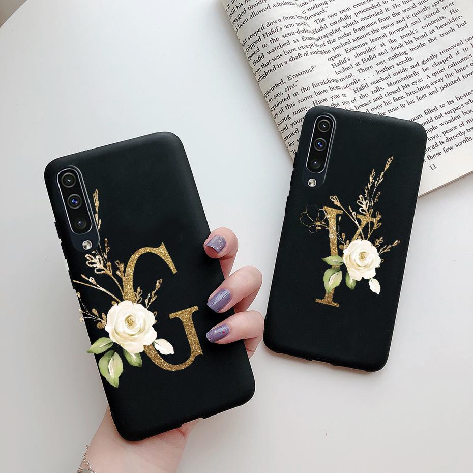 Чехол для Samsung Galaxy A50 A30 Чехол Силиконовый Милые Буквы Мягкая Задняя Крышка для Samsung Galaxy A30S A 30 50 A50S Чехол 2019 бампер