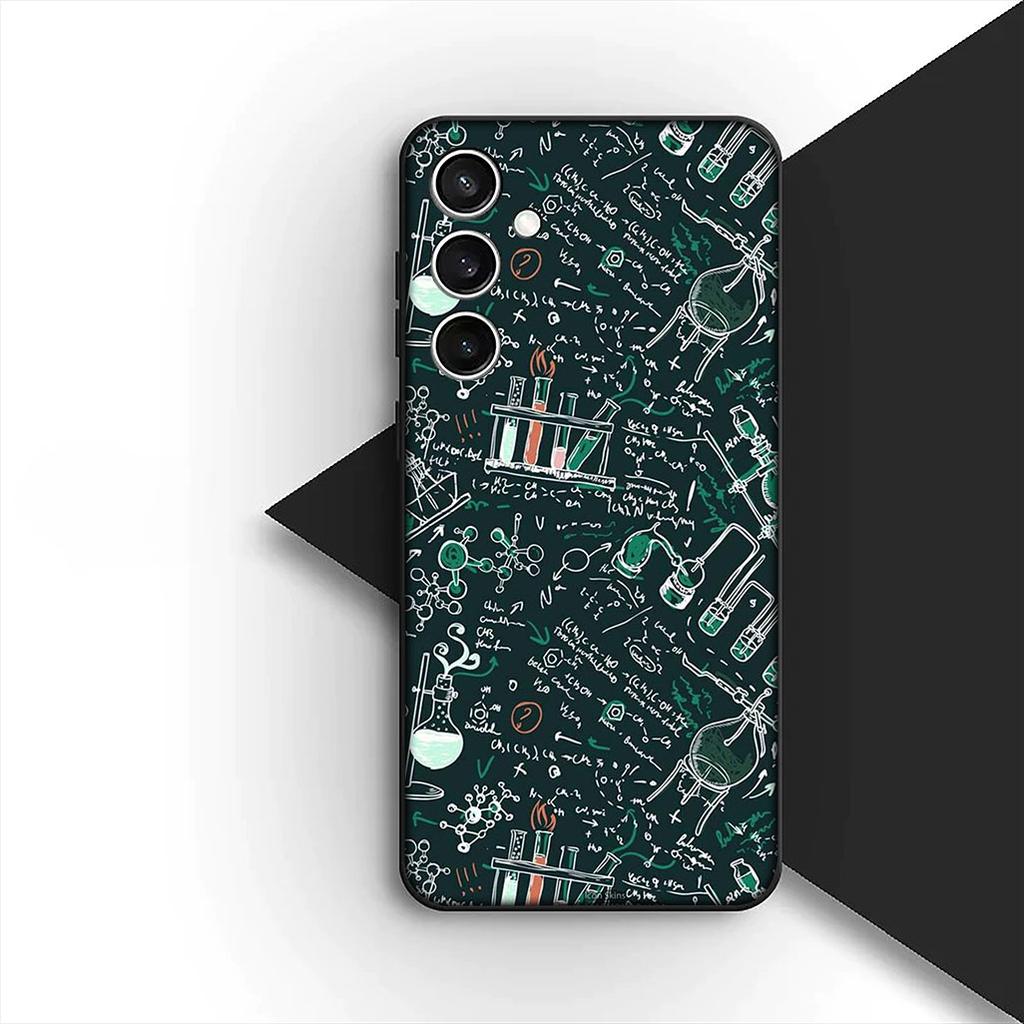 Химико-математическое уравнение Формула Чехол для телефона для Samsung Galaxy S20 S22 S21 FE Ultra Plus A07 A17 A15 A16 A25 A57 A37