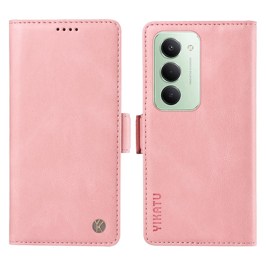 For Xiaomi Redmi 15 5G (Global) (169mm) Leather Case Skin-touch Feeling Wallet Phone Cover