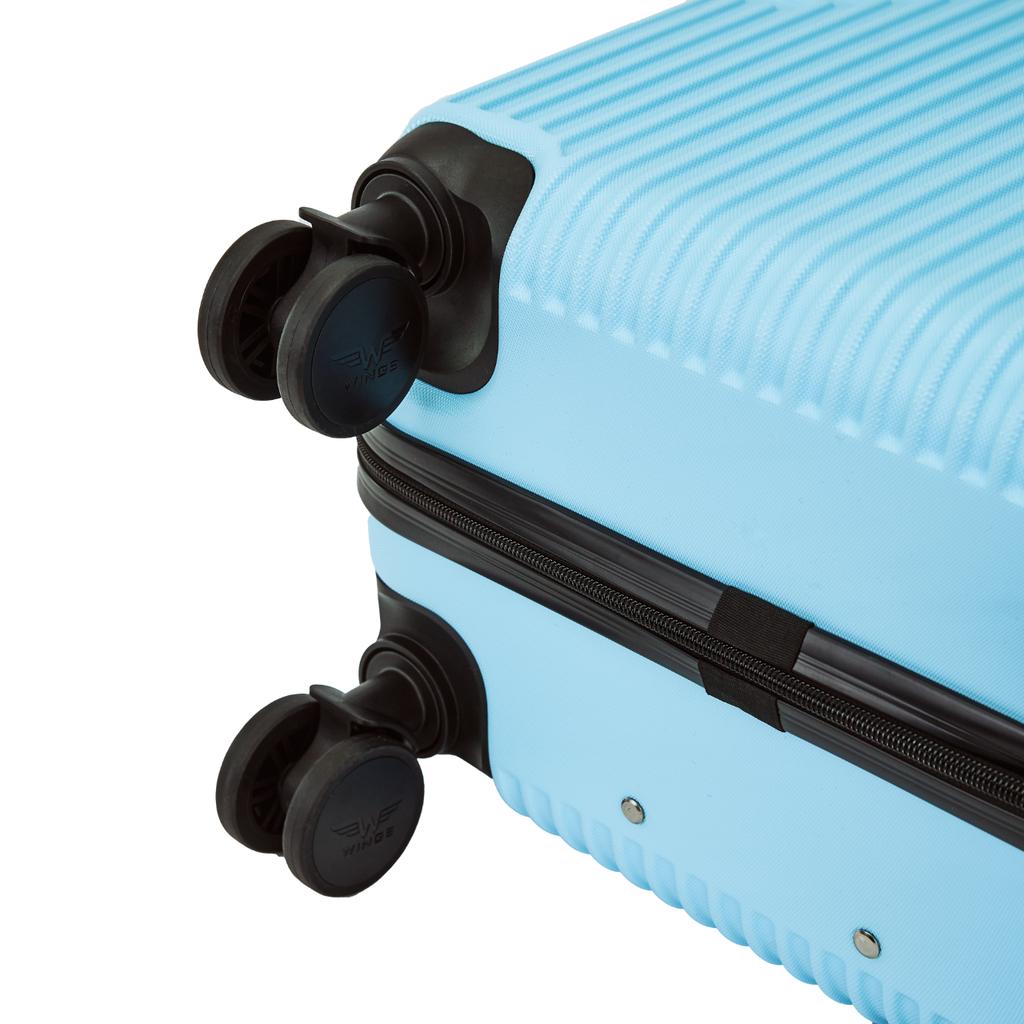 Large Wings Pc Eco Jackdaw 28" Light Blue Suitcase