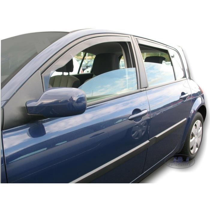 Heko Deflecteurs d'air Déflecteurs de Vent J&J AUTOMOTIVE Pour Renault Megane 2, 5P. Berlina 2002-2008