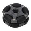 58mm Plastic Omni Wheel Double Row Rotating Omni Directional Wheel Replacement Parts 14135
