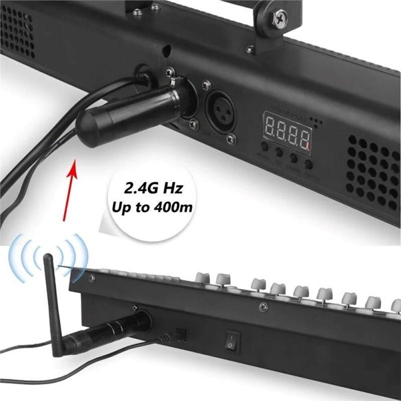 A34R Беспроводной ISM Приемник-Передатчик DMX512 XLR Для DJ Контроллера Сценического Освещения Для DJ Дискотеки Вечеринки С Подвижной Головой Штепсель США