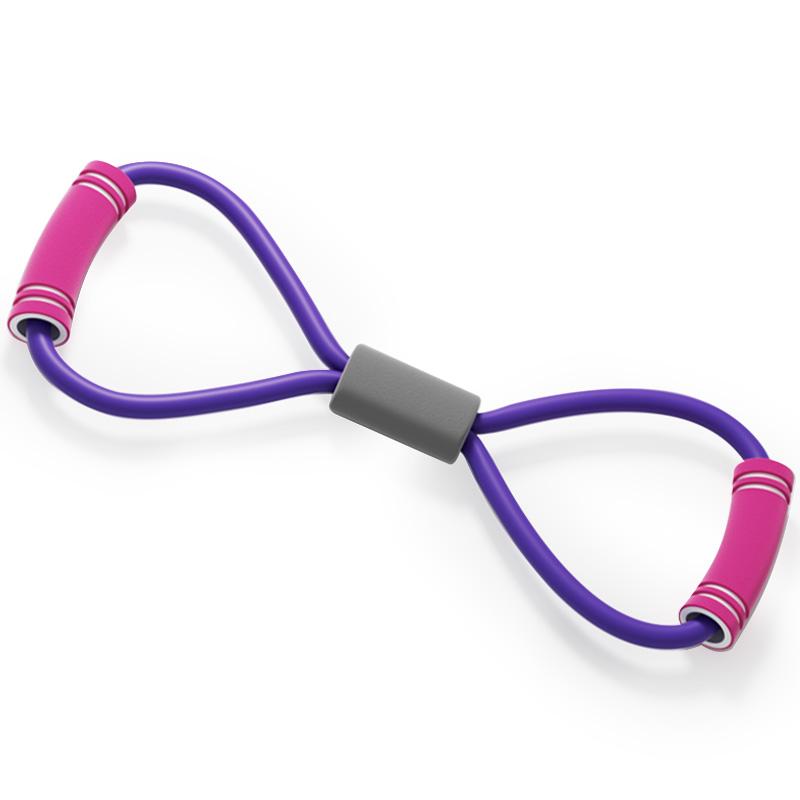 8 Shaped Resistance Bands Athletic Workout Elastic Band At Home Yoga Fitness Rubber Pull Rope Yoga Training Exercise Gym Equipment
