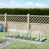 350  x 100 cm Low Tunnel Greenhouse - Clear