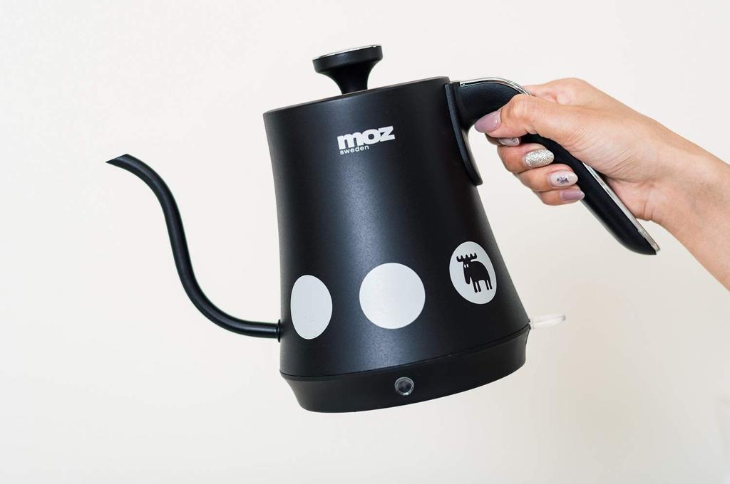 moz Drip Electric Kettle Black ― EF-LC30BK [1L]