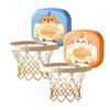 Cartoon Animal Baby Basketball Toy Set Scorable Scoreboard Mini Basketball Hoop  School Environment