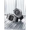 Casio Часы G-Shock, эксклюзивно для авторизованного дилера в Интернете, серия GM-5600GC-1JF с металлическим покрытием и камуфляжным принтом, мужские, черные
