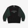 Reebok Свитшот в стиле колор-блок Heritage Черный Зеленый Rets5fm42bk