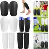 Soccer Shin Guards Pad Adult Kids Shinguards Set Pad Football Train Shin Pads Sock Insert Board Training Legging Protective Gear