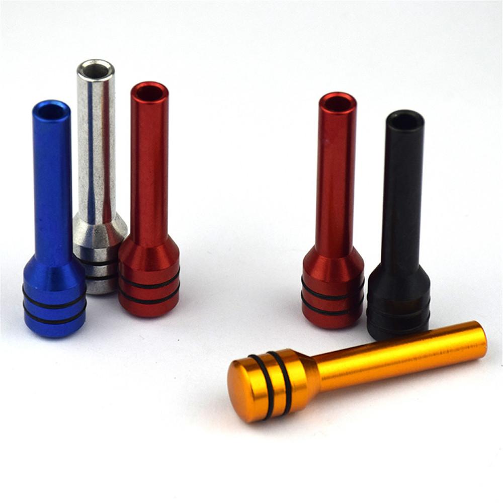 4 шт. Серебристые алюминиевые сплавные ручки-штифты блокировки внутренней двери для автомобиля, грузовика