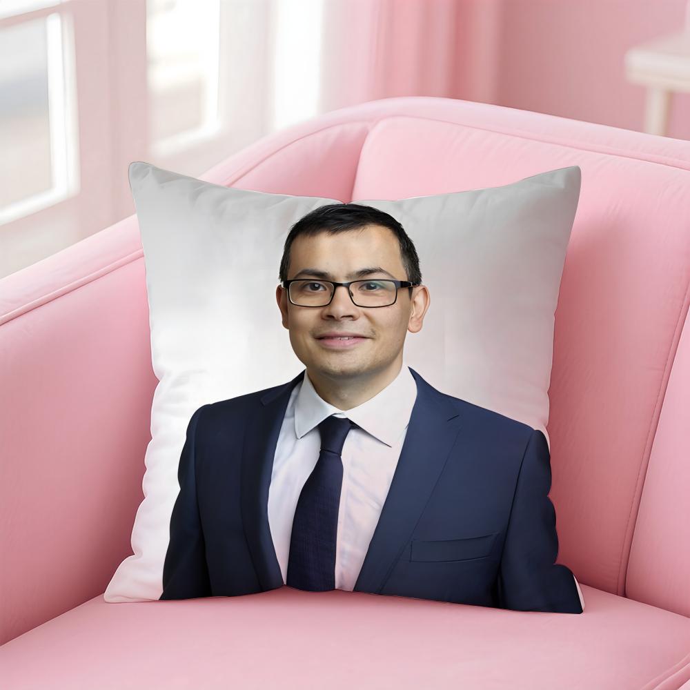 America Hot US DDemis Hassabis Cushion Cover Pillowcase Short Plush Invisible zipper Room Sofa Cushion Cover