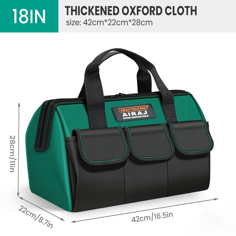 AIRAJ 13/16/18 В Сумка для инструментов Многофункциональная 1680D Ткань Оксфорд Водонепроницаемая Сумка электрика Многокарманная Защита от падений Хранение инструментов