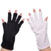 Half-finger Sunscreen Gloves Anti -UV UV-protective Gloves Durable Nail Painting Gloves  Nail Tools