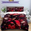 3Pcs Shadow Hedgehog Artwork Bedding Set Quilt Cover Pillowcase Home Christmas Xmas Halloween Gift 1 Duvet Cover 2 Pillowcase M92916