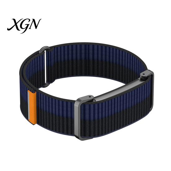 Comfortable Sleep Band for Daily Use Nylon Fitbit Air, Breathable Woven Sport Strap, Adjustable Replacement Fitness Tracker Bracelet Wristband